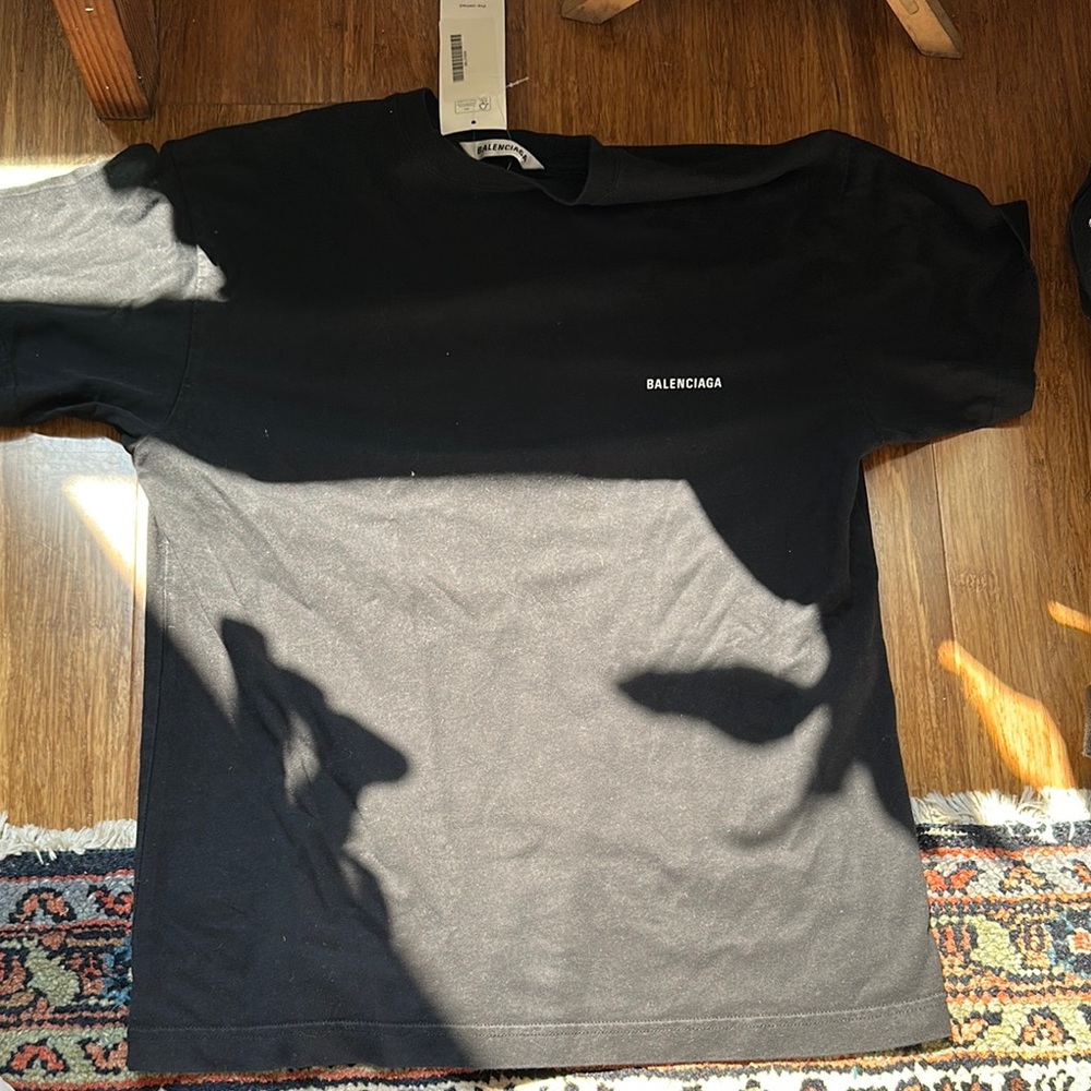 Balenciaga Classic Black Short Sleeve Tee